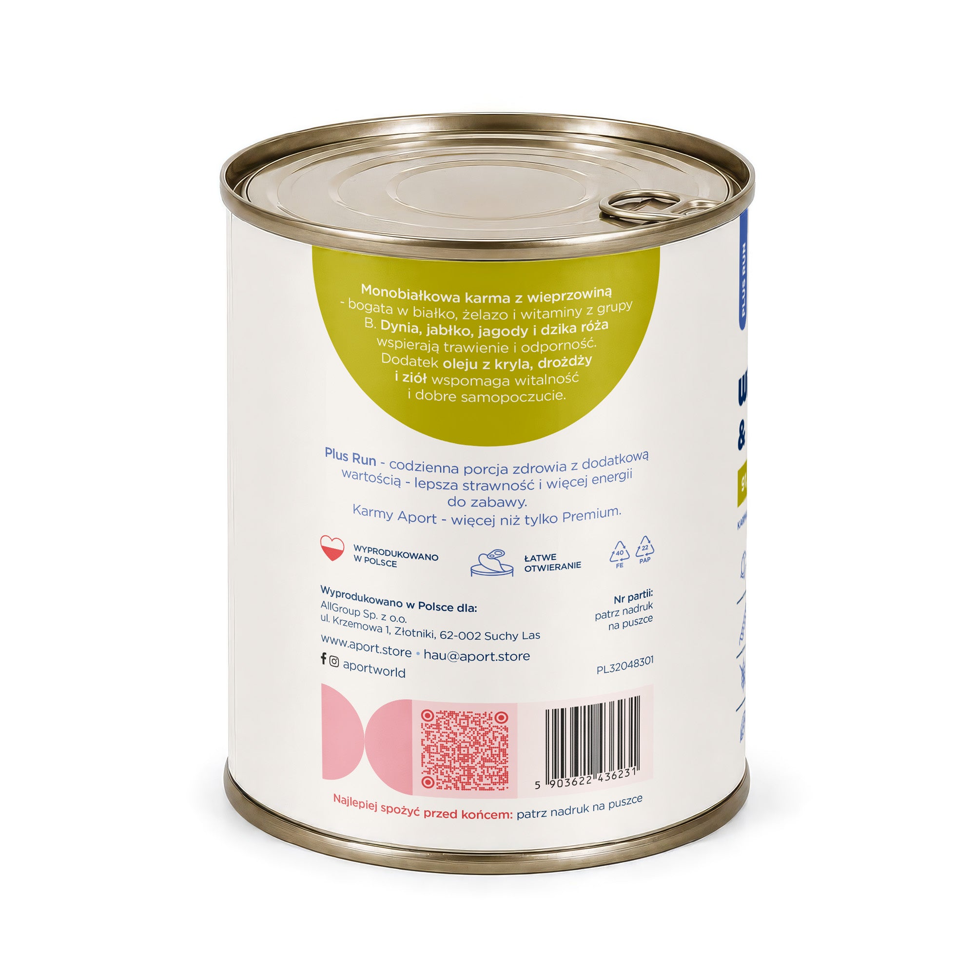 Complete Wet Food Pork & Superfoods – Aport!