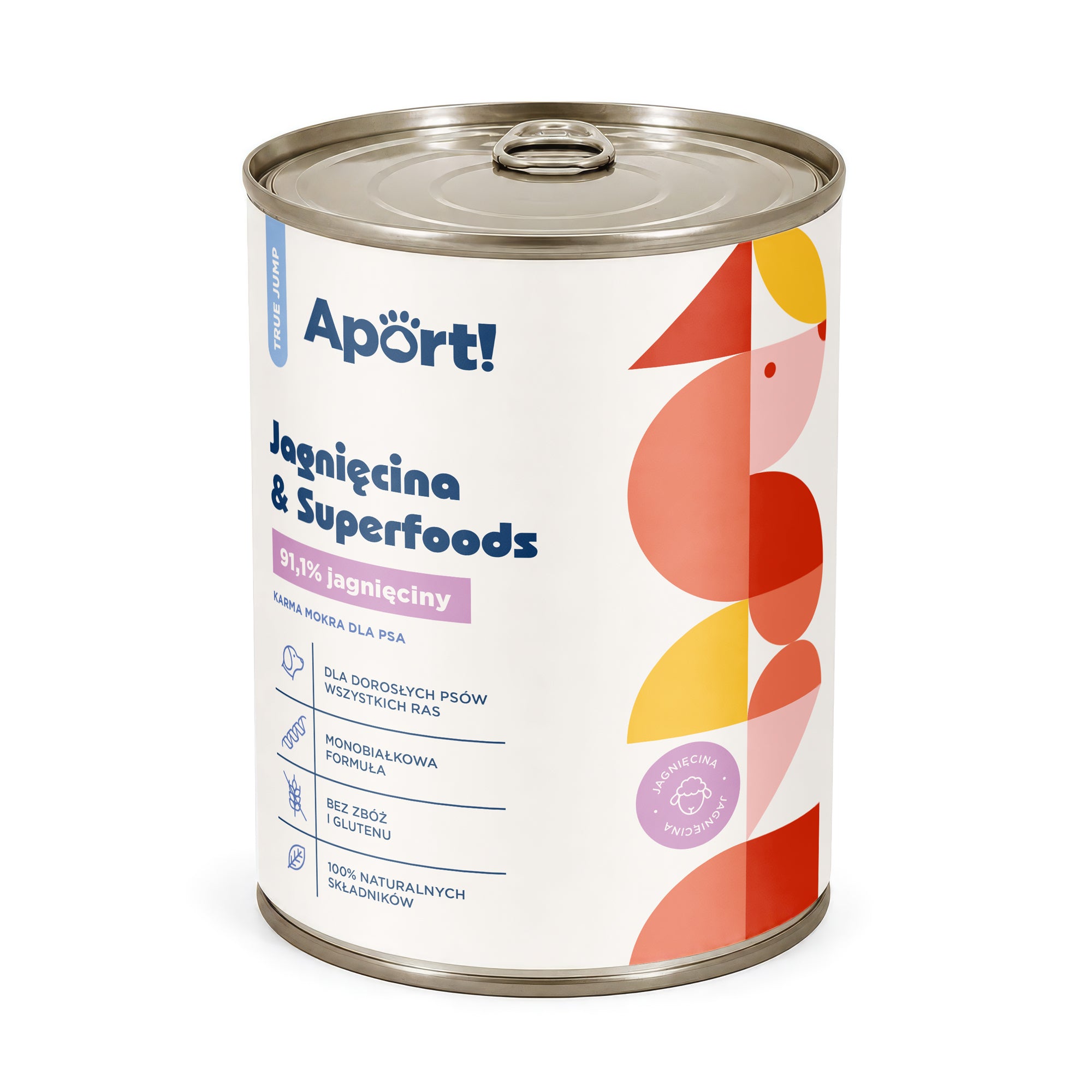 Wet dog food Lamb & Superfoods 400 g or 800 g - monoprotein food for adult dogs