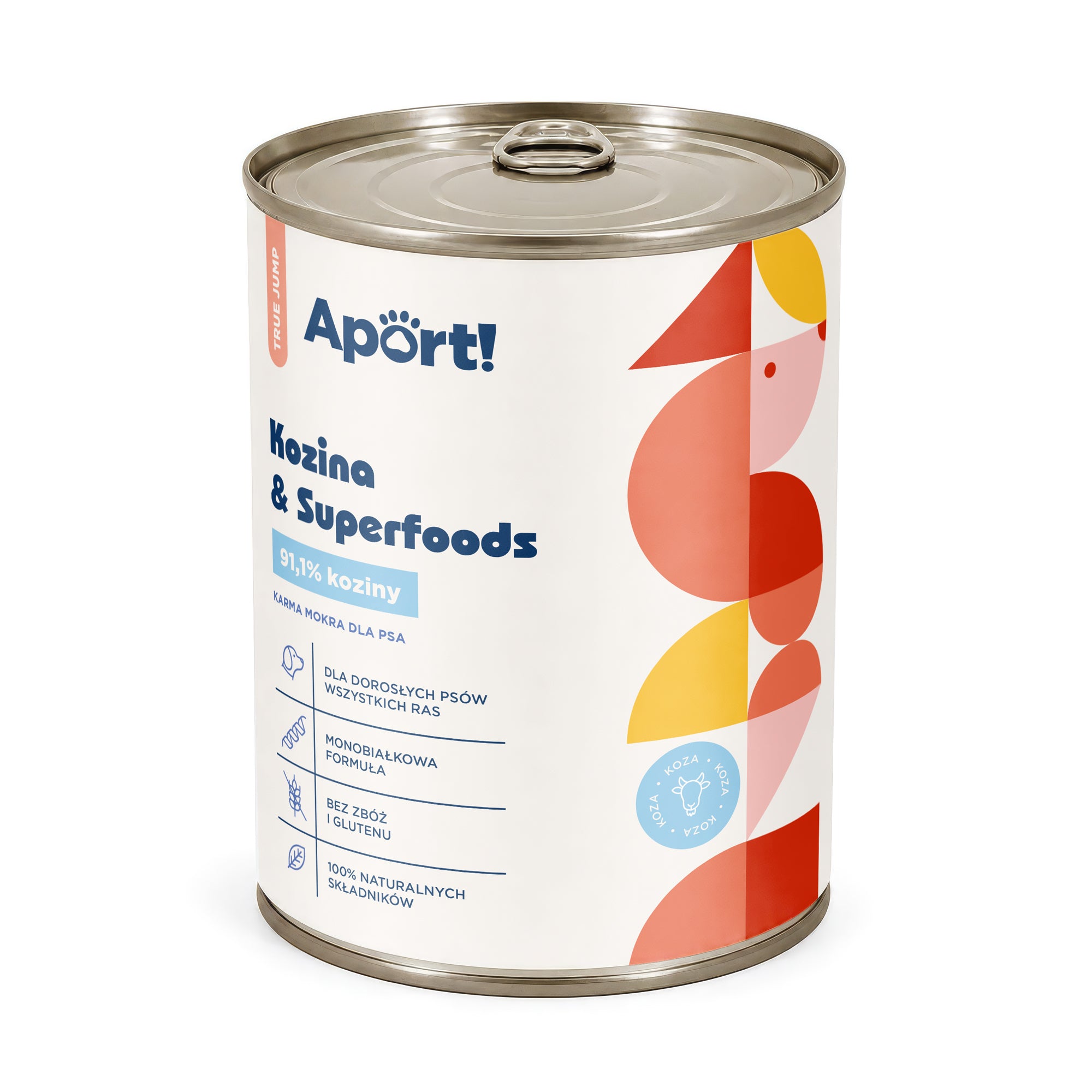 Karma mokra dla psa Kozina & Superfoods 400 g - monobiałkowa karma dla psów dorosłych