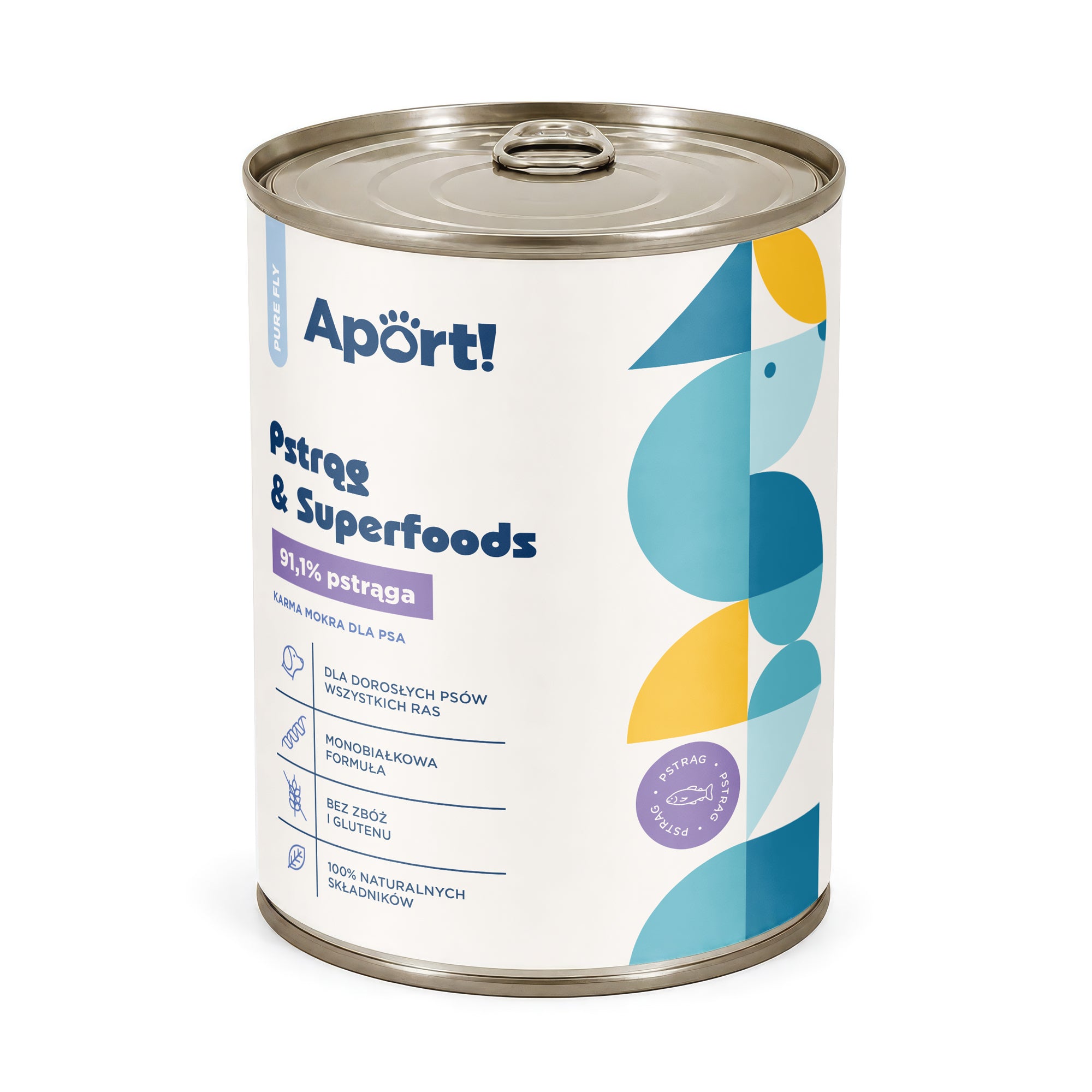 Full-fledged wet food Trout & Superfoods – Aport!