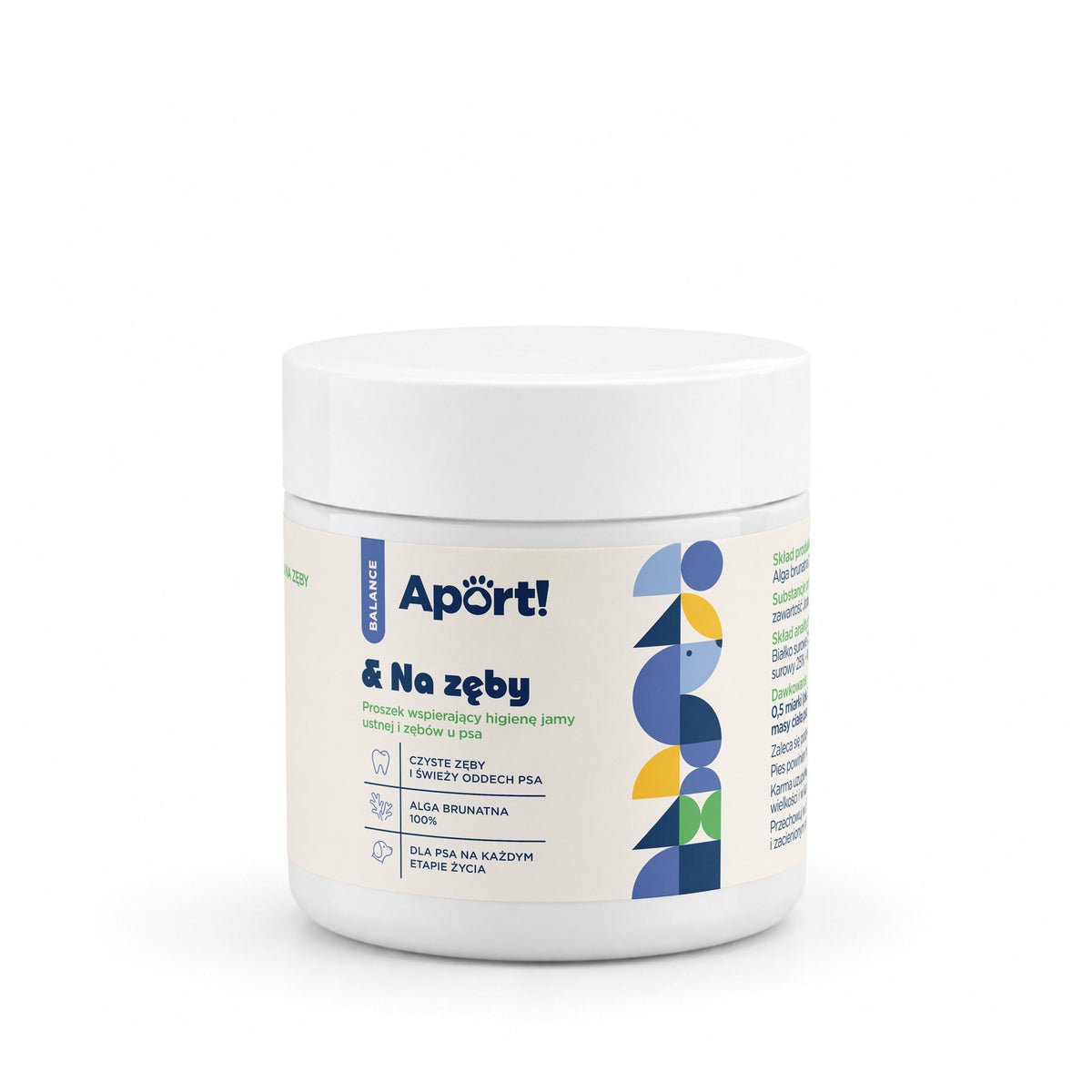 Aport! & Na zęby - suplement wspierający zdrowie zębów u psa, proszek 60 g